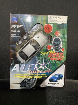 NewRay Auto Tune-Up Remote Control Die-Cast 1:32 Scale Nissan Skyline ...