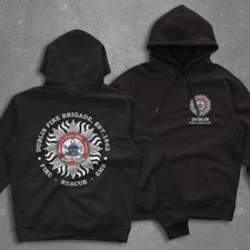 Dublin Fire Brigade Irish Firefighters Hoodie Sweatshirt
