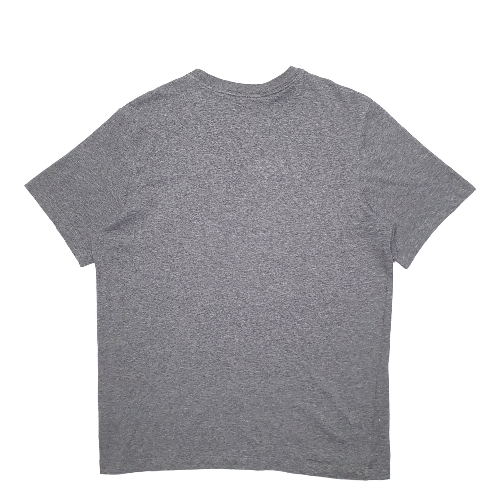 NIKE Grey T Shirt Tee Spellout Short Sleeve Cotton Blend Mens M image 2