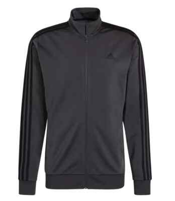 ADIDAS ESSENTIALS 3 STRIPES PERFORMANCE TRICOT TRACK JACKET SZ: 3XL NWT H46103