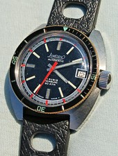 Orologio Diver Acciaio Loreleix Automatic SUB 200 mt. Anni '70 Ghiera Bachelite