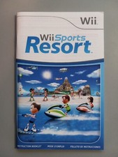 Wii Sports Resort - Nintendo Wii Authentic Instruction Manual Booklet Only