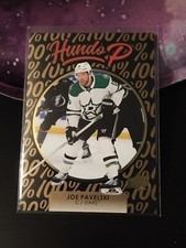 2021-22 UD Series 1 Hundo P Gold Parallel Joe Pavelski - Dallas Stars