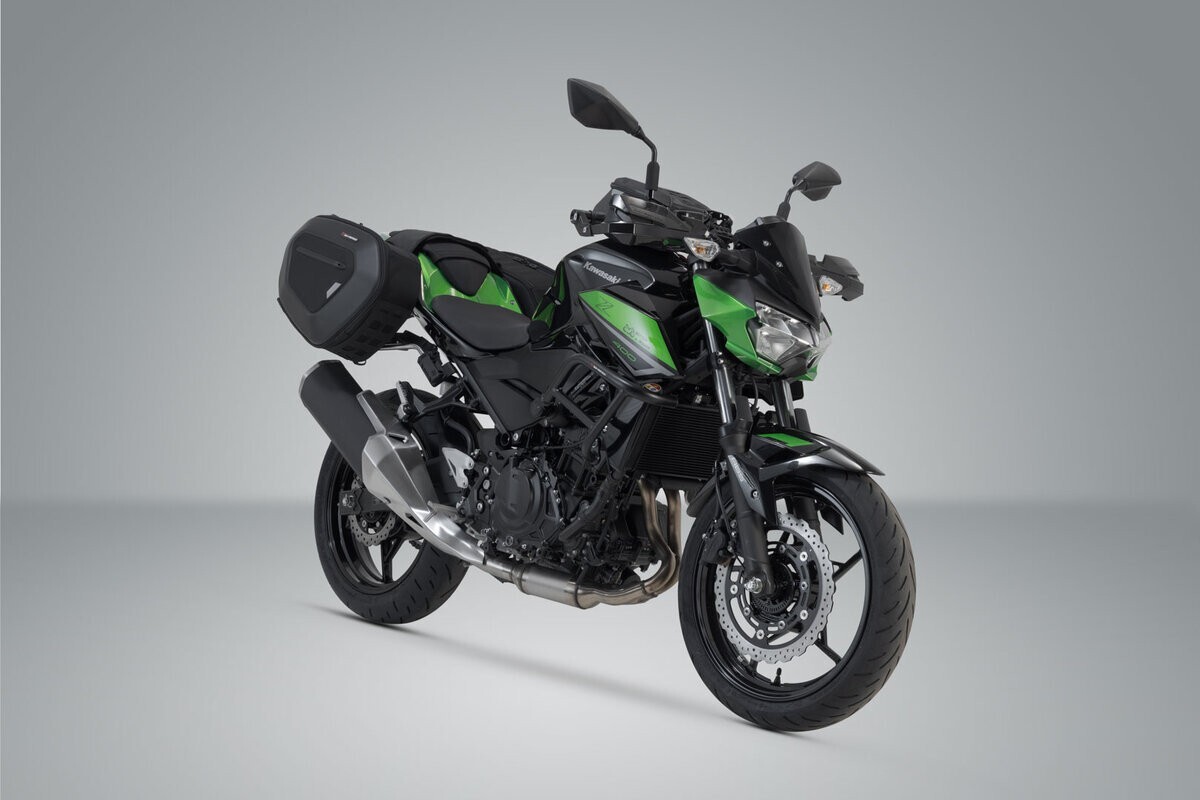 SW Motech Blaze Pro Panniers Saddle Bag Kit to fit Kawasaki Z400