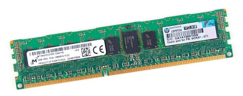 HP 4 GB 1Rx4 PC3L-10600R DDR3 RAM Modul REG ECC - 664688-001 647647-071