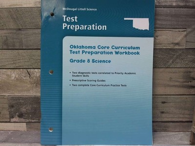 McDougal Littell Science Oklahoma: Test Preparation Grade 8 Integrated Course 1,
