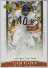 2006 UD Legends Chicago Bears Gale Sayers #16