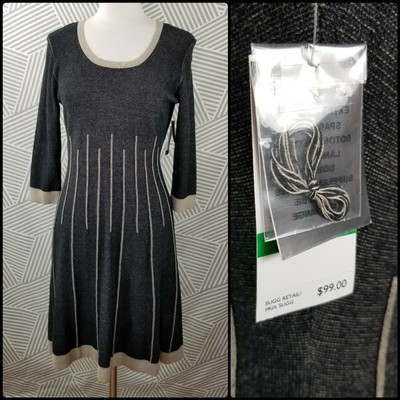 slimming sweater dress