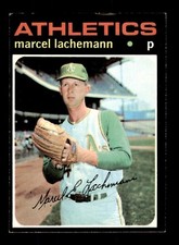 1971 Topps Baseball #84 Marcel Lachemann EX *d8