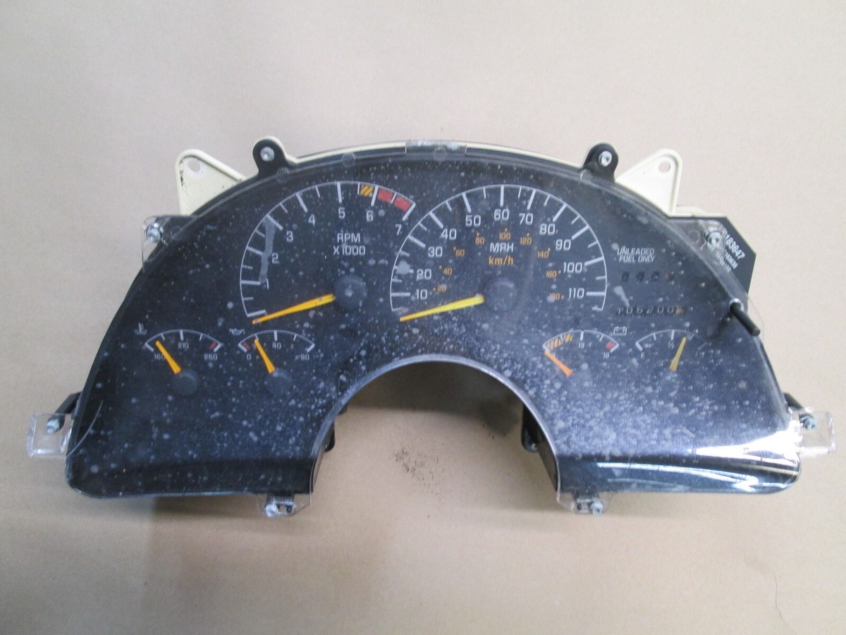 ① RISING SUN 3.0 No.5 94-95 Firebird Gauge Instrument Cluster Speedometer 3.4 V6