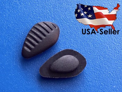 US Seller Nike Eye Glasses Premium Silicone Nose Pads Nosepads x1 Pair Black