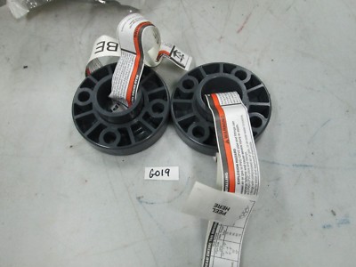 IPEX 1-1/2'' PVC-I Sch80 Vanstone Flange X 1-1/2'' Socket F1970 Lot of 2 (New)