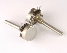 1x Clarostat 350k Ohm 2W Rotary Potentiometer 380C1 350000 Ohms 350,000