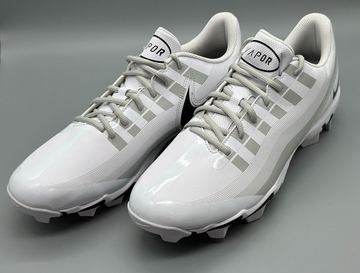 Nike Vapor Edge Shark Football Elite Cleat White Grey DQ5114-100 Men’s Size 12 Nike Vapor Edge Shark Football Elite Cleat White Grey DQ5114  main image 2