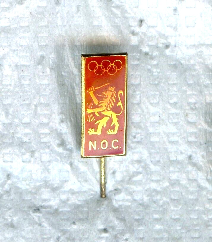 Lot De 6 épingles JO Munich 1972 – Pin's Olympiques Vintage – Drapeaux Et Anneaux