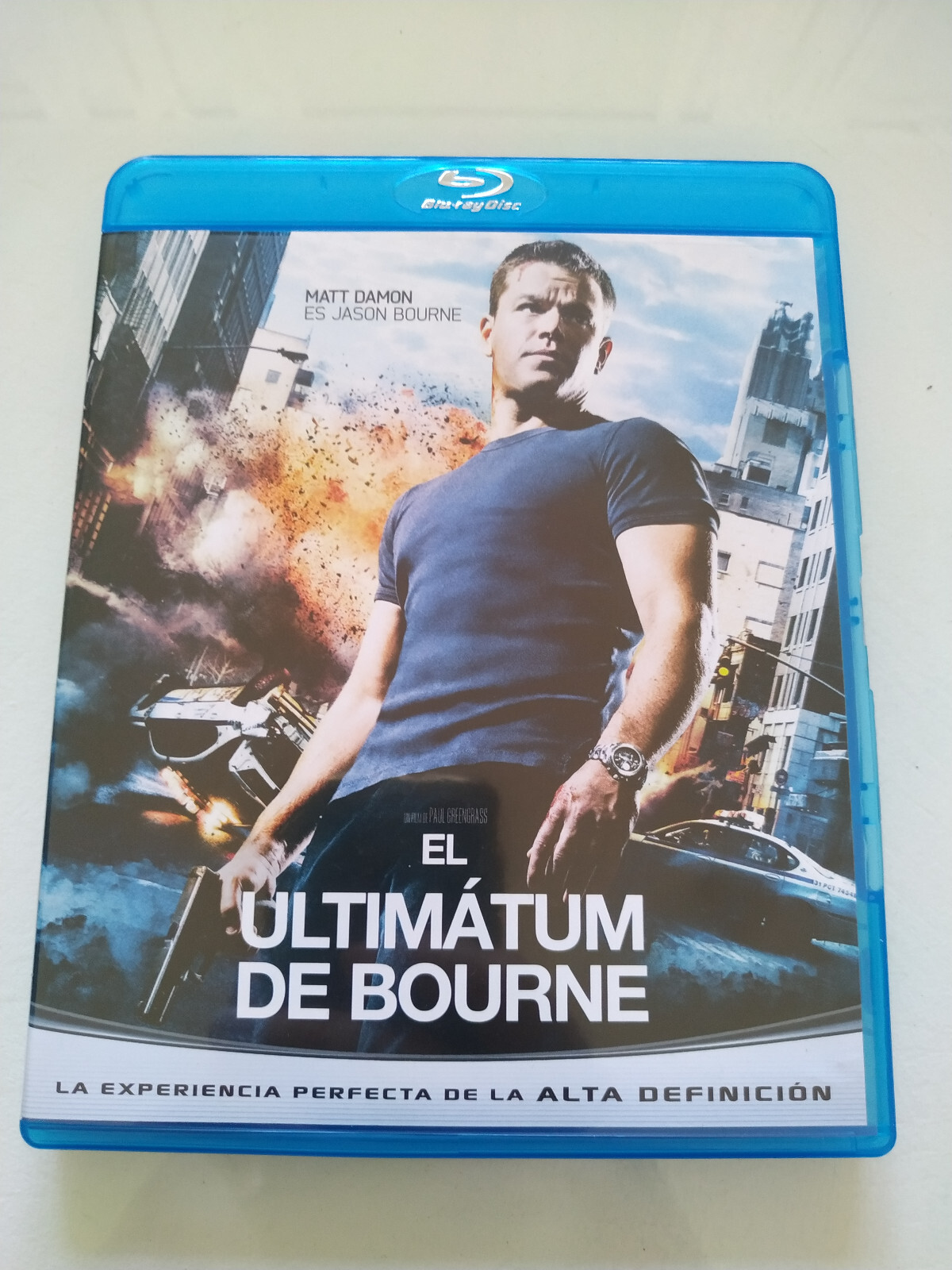 The Ultimatum of Bourne Matt Damon - Blu-Ray Spanish English Region B