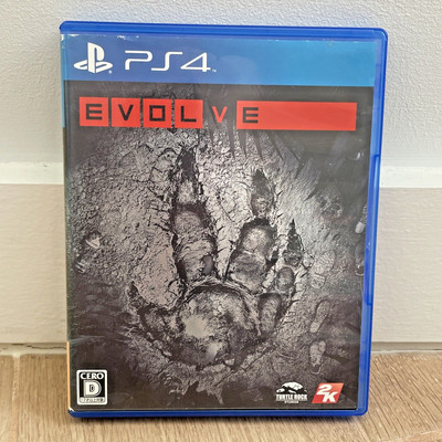 EVOLVE - PS4 Playstation 4 Japan Import - US SELLER - COMPLETE - TESTED - CLEAN
