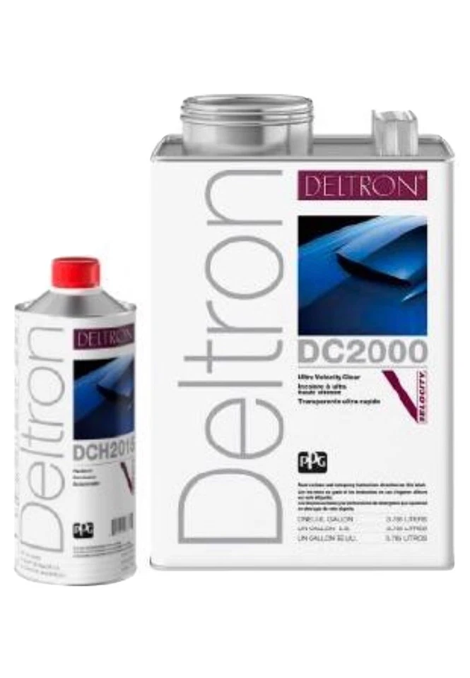 DC2000 Ppg Deltron NXT 1 加仑透明外套,DCH2015 1 夸脱套件,免费送货 — 第 2/3 张图片