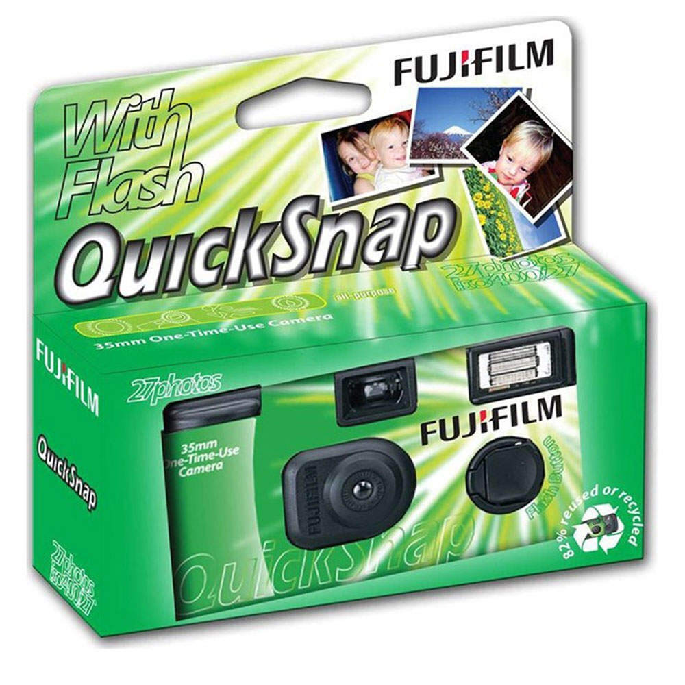 Fujifilm QuickSnap Superia Xtra 400 35mm Disposable Film Camera