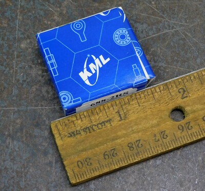 KML 688-2RS Deep Groove Ball Bearing Lot of Eight (8)