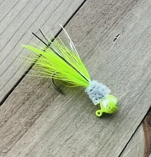 1/32oz Round Head Crappie Jigs Sold In A Pack Of (4) FREE SHIPPING