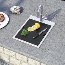 Ruvati 15 x 20 inch Top-mount Marine Grade Kitchen Sink- RVQ5210