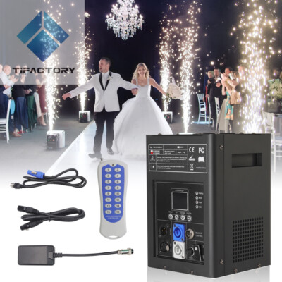 Cold Spark Machine 600W Stage Effect DMX Firework DJ Stage Effect Party Wedding 