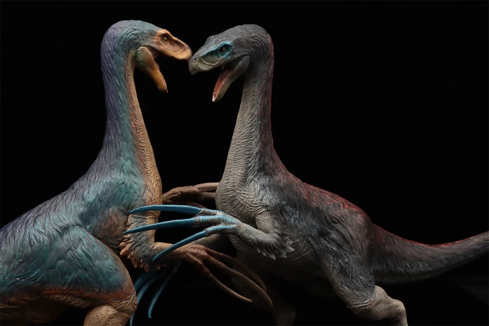 Nanmu Therizinosaurus Garra Pico Figura Dinosaurio Animal Modelo Regalo Juguetes Foto 3 de 4