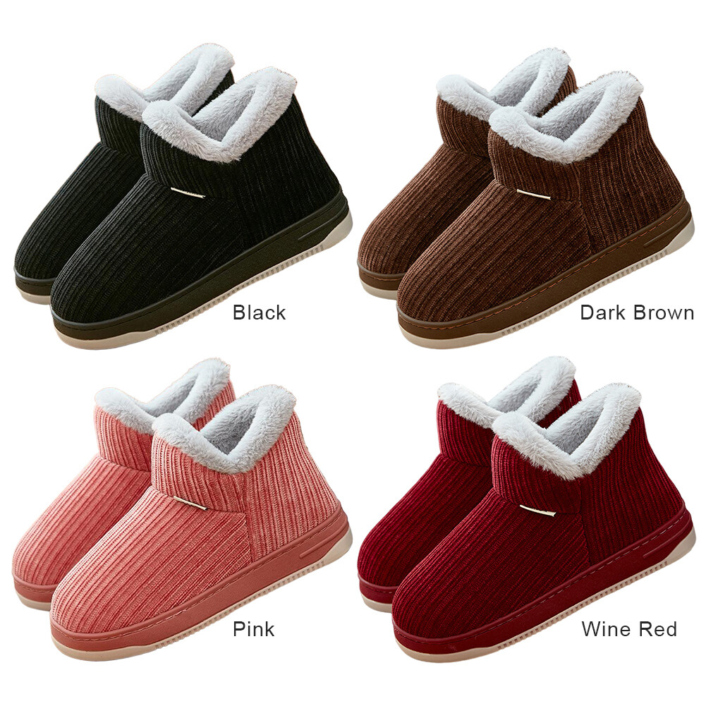 SAOLA Scarpe da casa donna uomo comode suola antiscivolo casa stivaletti per interno esterno