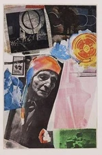 Robert Rauschenberg    "Homage to Frederick Kiesler"      MAKE  OFFER   #DDSBA