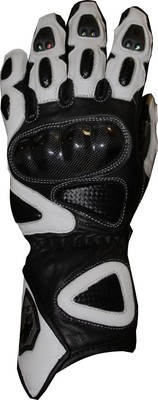 MOTORRADHANDSCHUHE LEDER SCHUTZ CARBON KEVLER BI ESSE