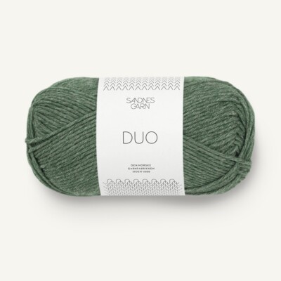 DUO von SANDNES GARN - SKOGGRØNN (8072) - 50 g / ca. 115 m Wolle