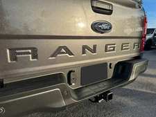 2019-2023 Ford Ranger Tailgate Letter Inserts - Official Licensed Product