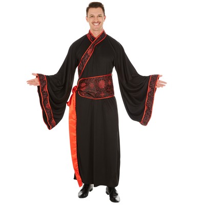 Costume da Uomo Asiatico Orientale Cinese Giapponese Adulti Carnevale | eBay