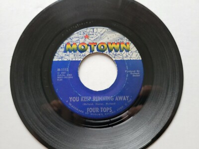 FOUR TOPS - You Keep Running Away / If You Don't Want My Love 1967 MOTOWN SOUL 