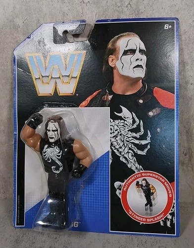 WWE MATTEL RETRO SERIES 2 STING WRESTLING ACTION F...