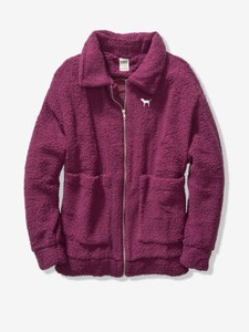 rosy sherpa jacket
