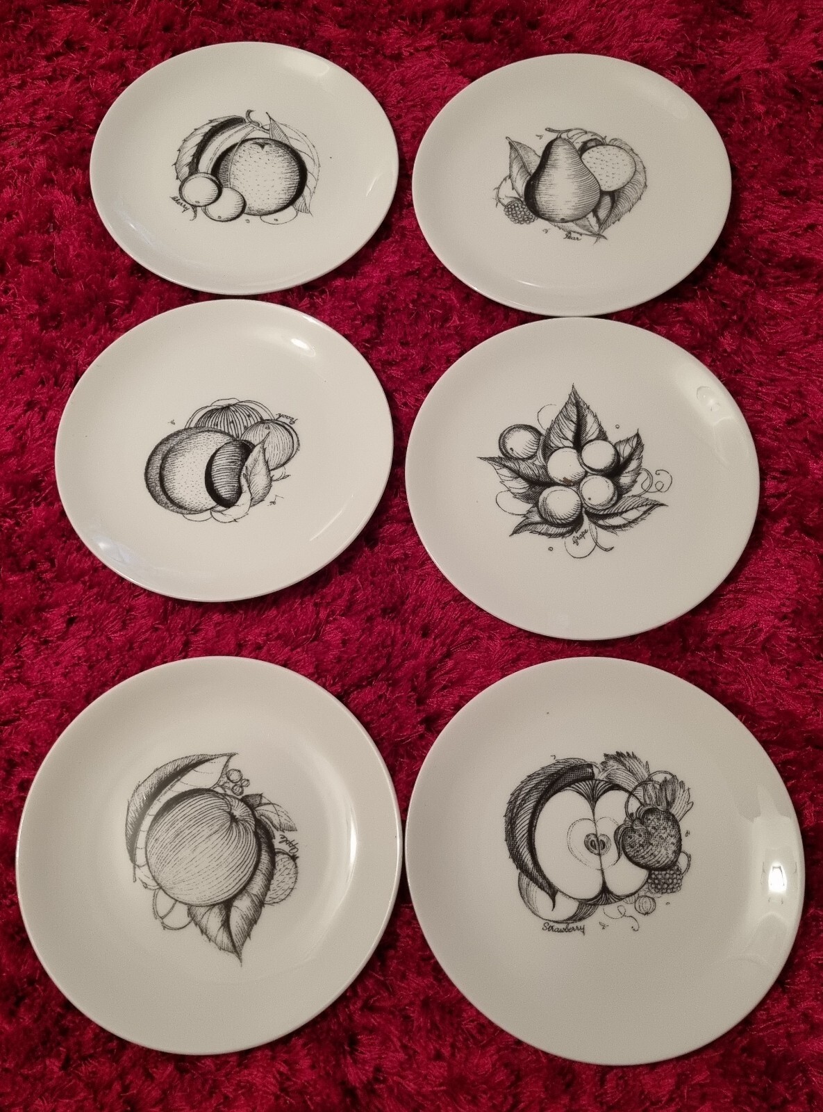 Wedgwood Susie Cooper Design Black Fruits Tea Set 20 pcs; eBay