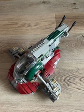 Lego Star Wars Slave 1 with Hans Solo and Boba Fett and Build Books