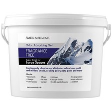 SMELLS BEGONE 1-Gallon Gel Odor Eliminator 1 Fl Oz Pack of 1 , Fresh Cotton
