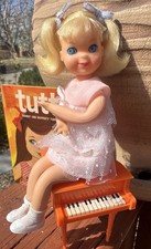 Barbie Sorella MELODIA CON PIANOFORTE, NASTRI DI RICAMBIO PER SGABELLO - Vintage