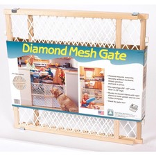 North States Brown 23 in. H X 26-42 in. W Wood Wire Mesh Gate Pack of 2 