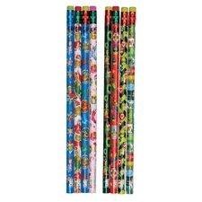 Raymond Geddes Dr. Seuss Grinch Pencils - 72-Pack Display Box for School and Hom