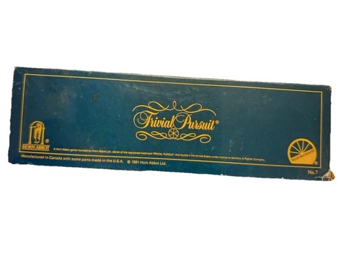 Vintage 1981 Trivial Pursuit - Genus Edition Very Good Condition - Picture 17 of 18