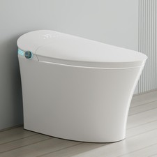 open box Smart Toilet With Bidet, One-Piece Elongated, Auto Open/Close Flush