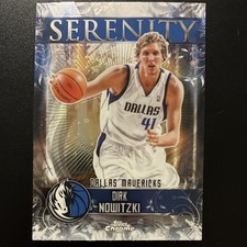 Topps Chrome Serenity Dirk Nowitzki #SY-10 Dallas Mavericks 2025-26 Insert