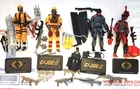 HASBRO Assorted Lot of GI Joe Action Figures  LOT OF 4 WITH EXTRA SOLD AS IS