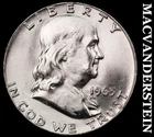 1963 Franklin Half Dollar- Choice Gem Brilliant Uncirculated Luster #J8989