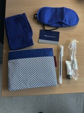British Airways World Traveller Plus Amenity Bag With Full Kit Included Inside