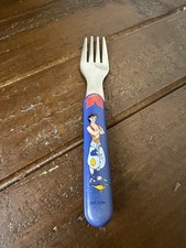 Vintage Disney Aladdin Child Fork Kids Flatware